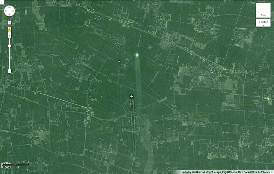 Google Maps : chasse à l'OVNI en Chine