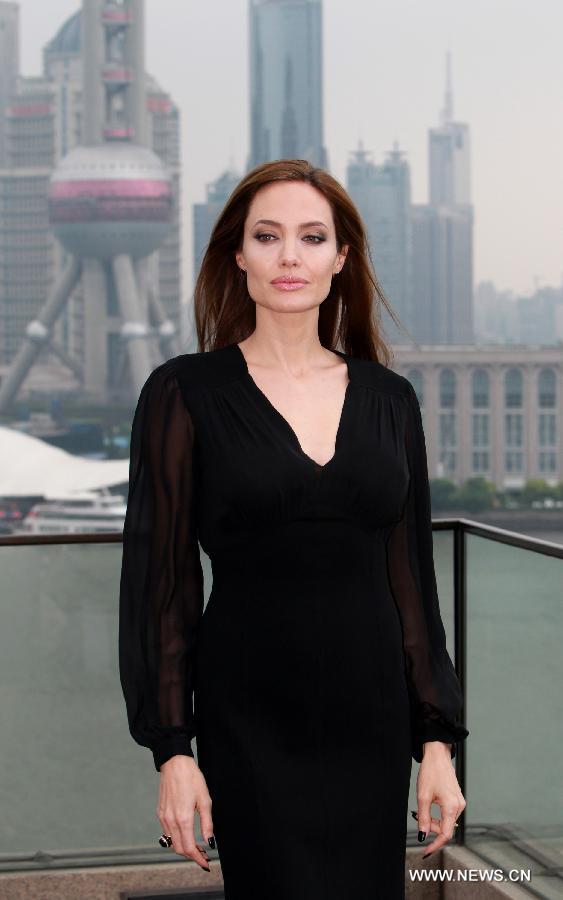 Angelina Jolie à Shanghai