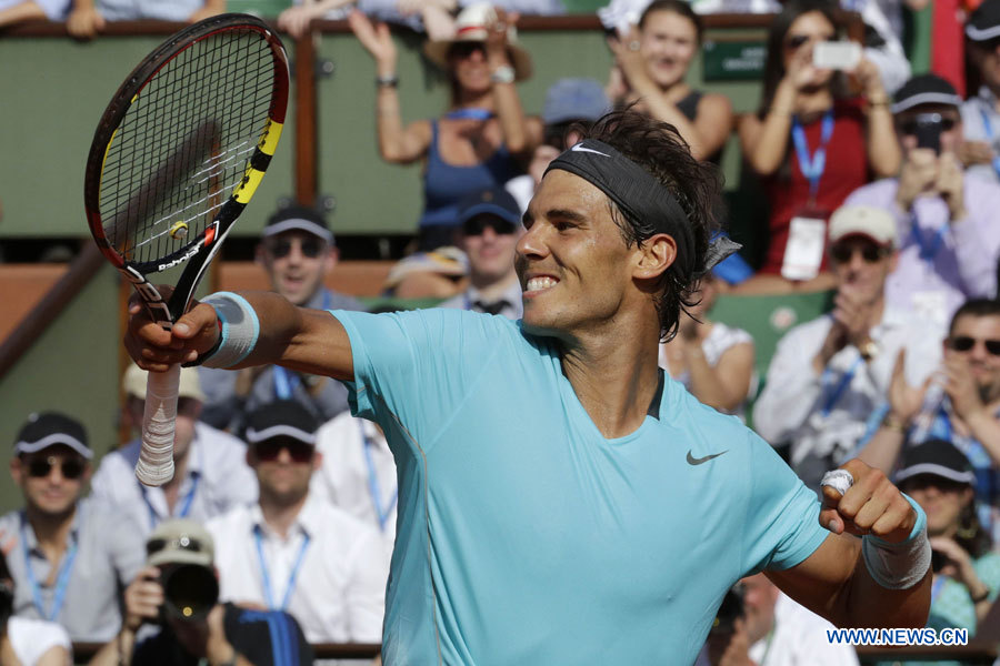 Tennis/Roland-Garros : Rafael Nadal qualifié pour la finale