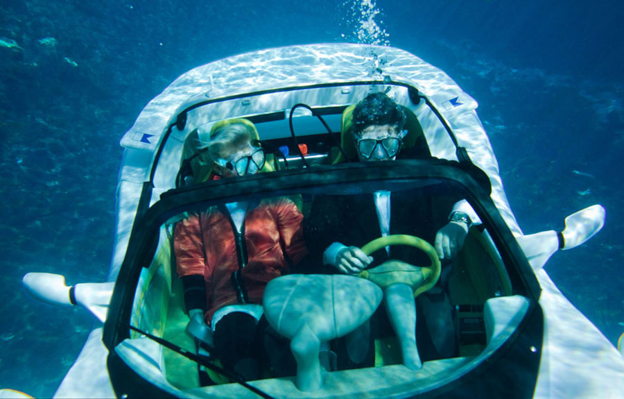 NOUVEAUTÉ - Perow - Pare-soleil voiture - Monde sous-marin