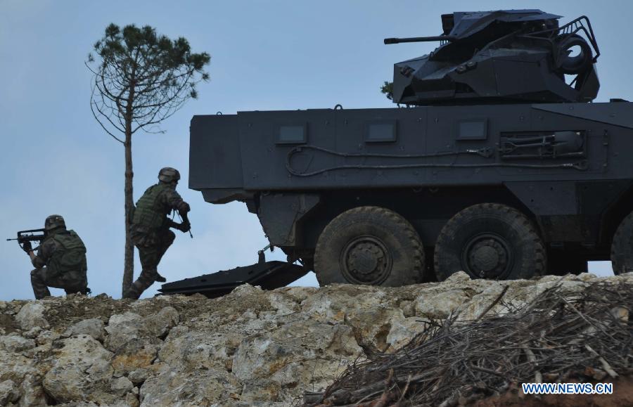 Ouverture en France du Salon international sur la défense et la sécurité terrestres et aéroterrestres Eurosatory 2014