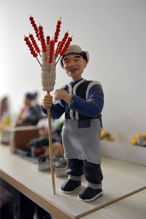 Des figurines d'argile pour représenter l'artisanat chinois