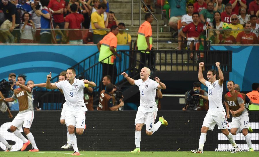 Mondial 2014/Groupe G: un match nul entre le Portugal et les États-Unis