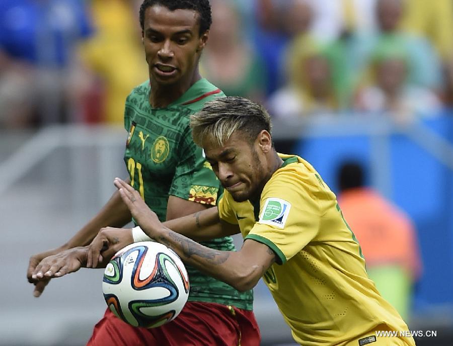 Coupe du monde 2014: le Brésil en tête du groupe A