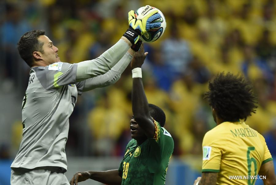 Coupe du monde 2014: le Brésil en tête du groupe A