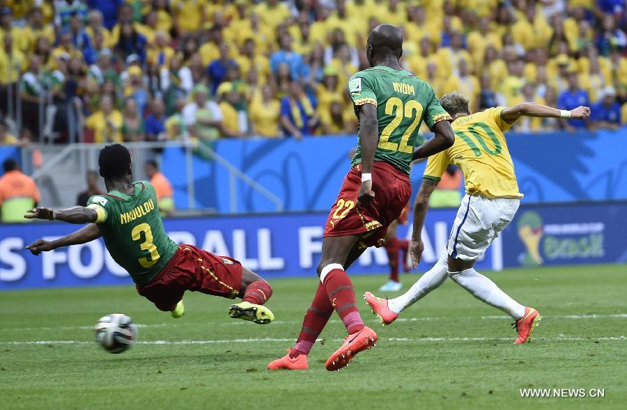 Coupe du monde 2014: le Brésil en tête du groupe A