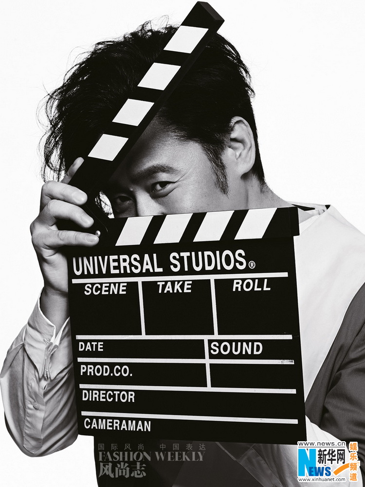 L'acteur chinois Wu Xiubo pose pour un magazine