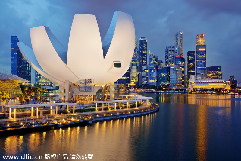 N ° 6 - SingapourTrois pour cent des répondants considèrent Singapour comme le lieu idéal pour un projet d'immigration.