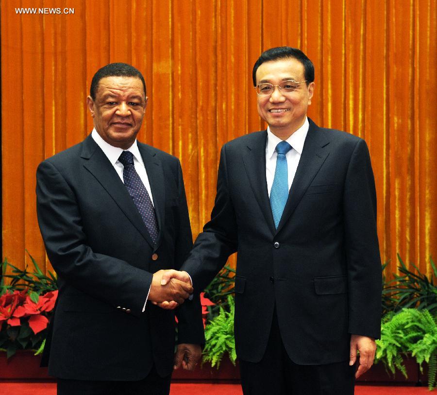 Le PM chinois s'engage à approfondir la coopération avec l'Ethiopie
