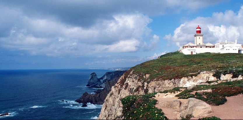 Une vue de Cabo da Roca, sur la côte ouest du Portugal.
