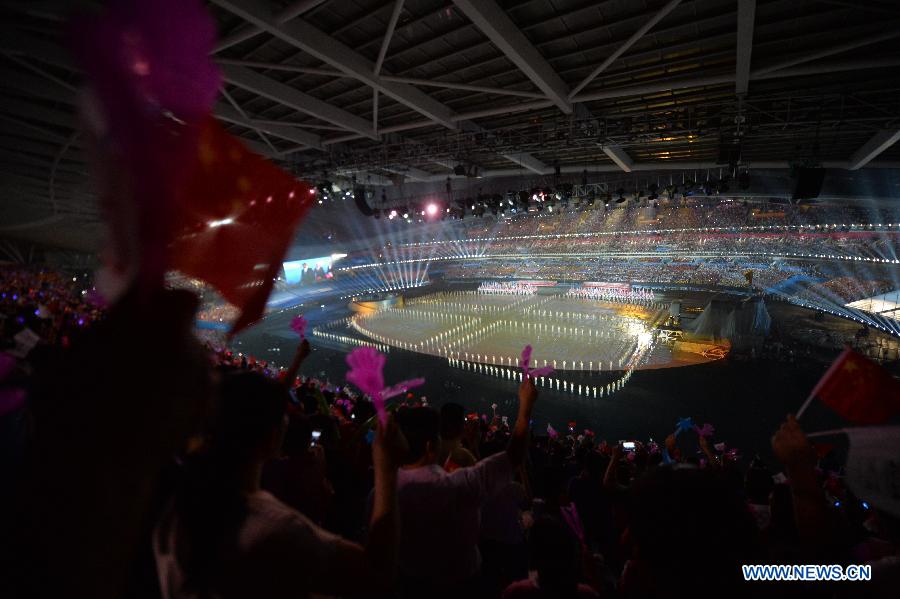 Nanjing: Cérémonie d'ouverture des Jeux olympiques de la jeunesse