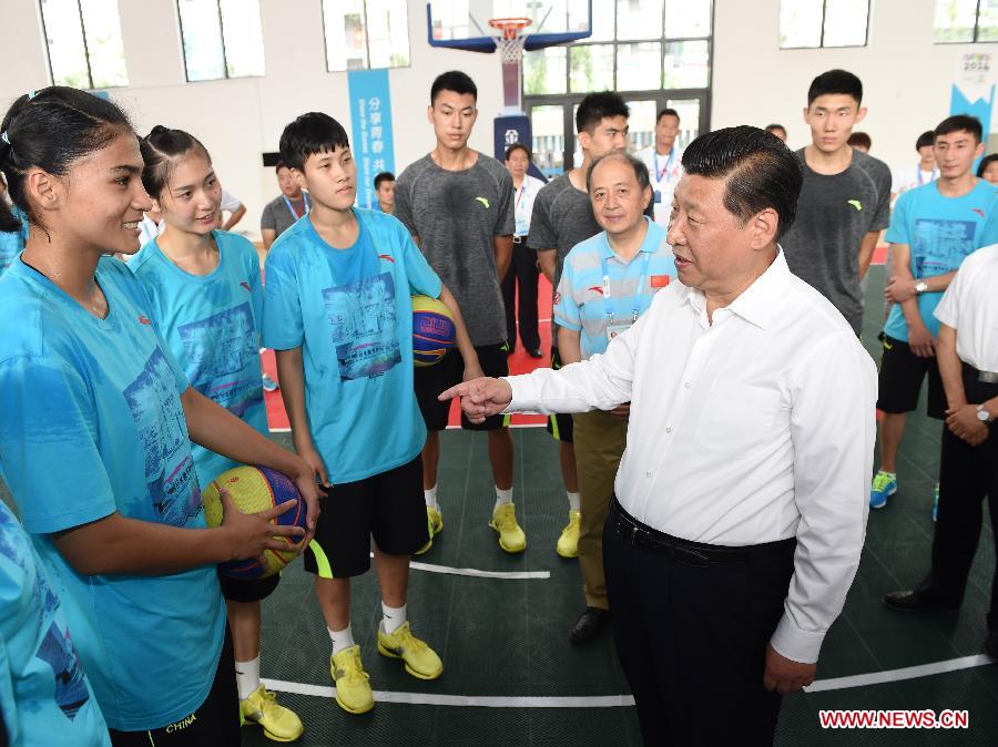 Le président chinois appelle les participants des JOJ à mettre l'accent sur l'esprit sportif et l'amitié