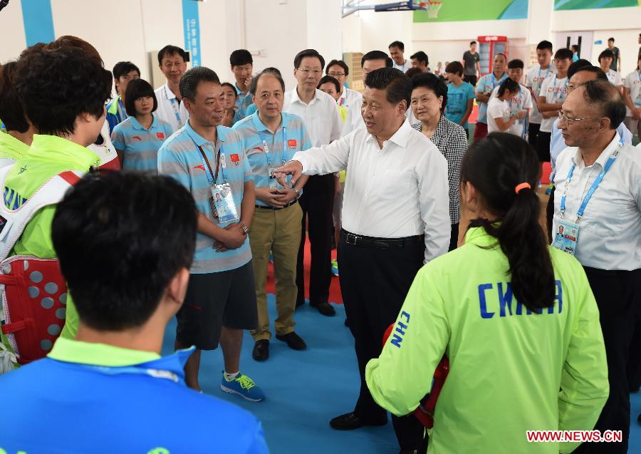 Le président chinois appelle les participants des JOJ à mettre l'accent sur l'esprit sportif et l'amitié