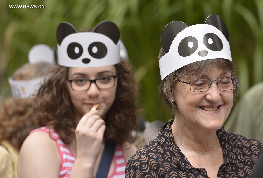 Washington fête le premier anniversaire du petit Bao Bao