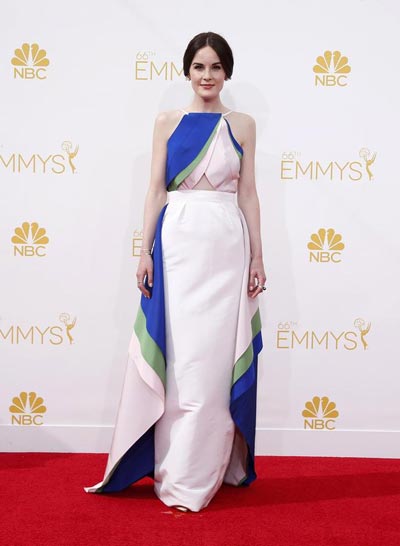 Michelle Dockery, actrice de la série "Downton Abbey"