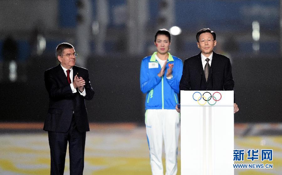 Discours de Li Xueyong, président du comité d’organisation des JOJ de Nanjing.