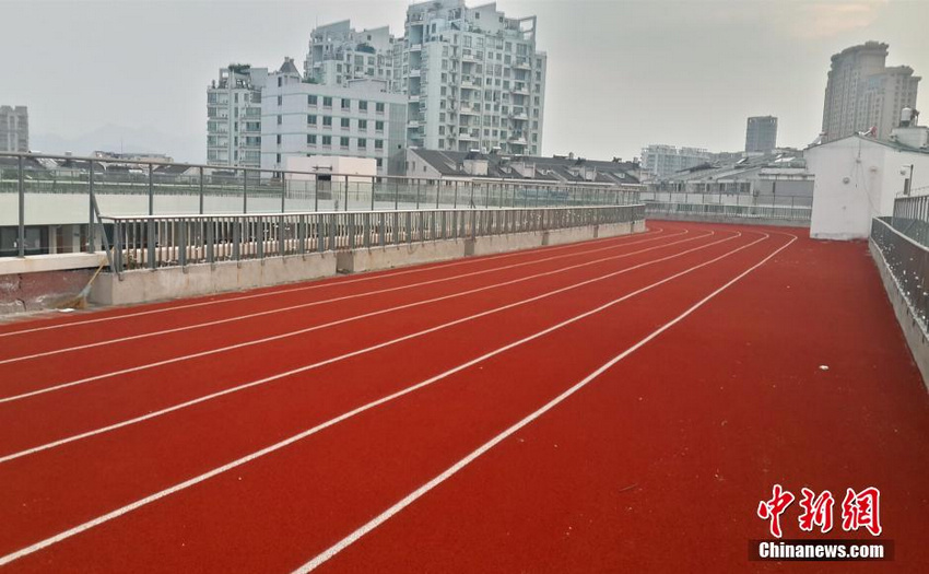 Première aire sportive pour une école du Zhejiang