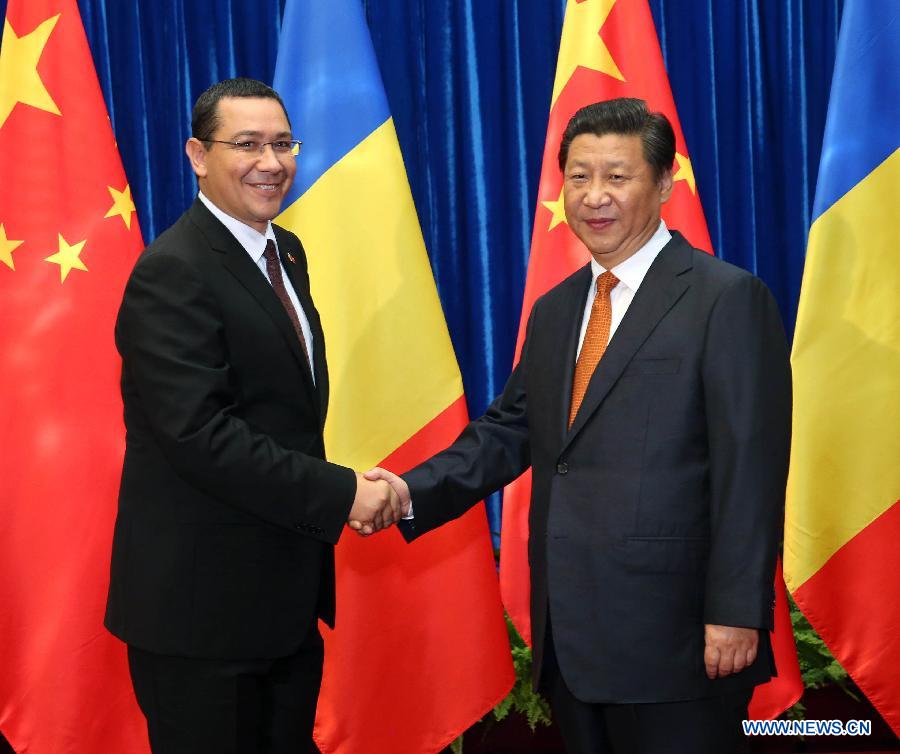 La Chine et la Roumanie s'engagent à renforcer leur coopération