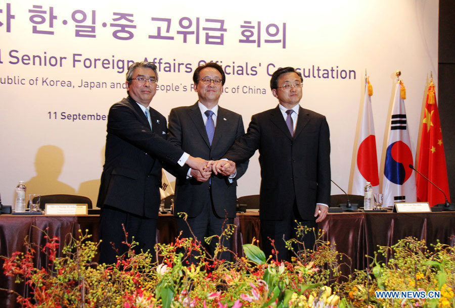 Neuvième dialogue diplomatique à Séoul entre la Chine, la Corée du Sud et le Japon