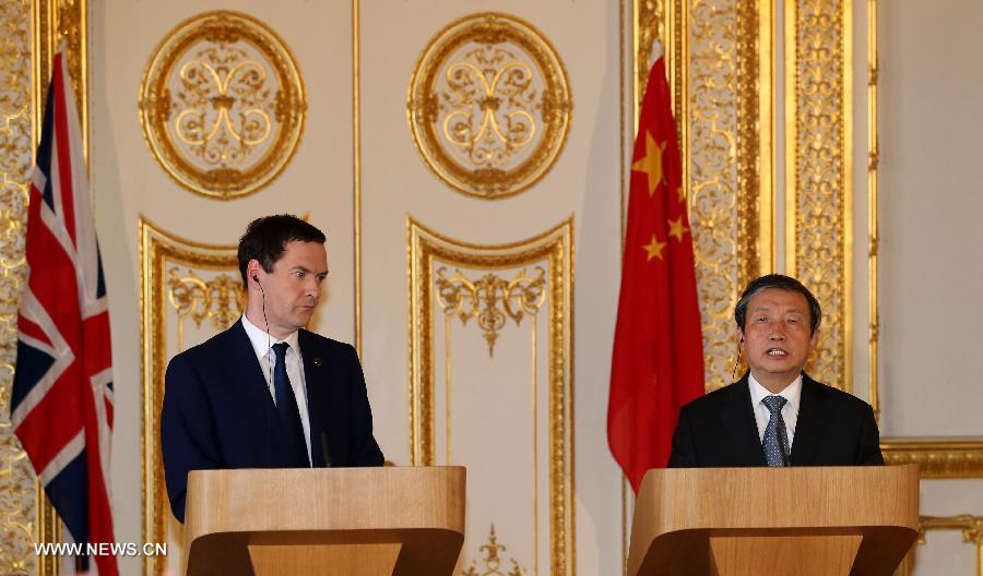 La Chine et le Royaume-Uni organisent un dialogue économique et financier à Londres