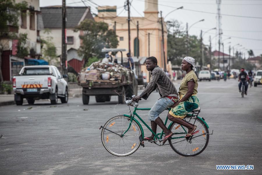 Photos: les vélos-taxis au Mozambique