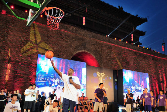 Kobe Bryant, star de la NBA