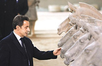 L'ancien présidents françai Nicolas Sarkozy
