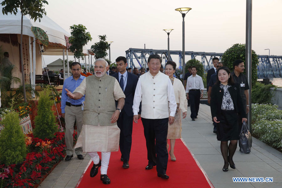 Le président chinois visite l'Etat natal du PM indien Modi, lui transmettant ses voeux d'anniversaire