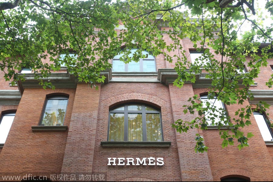 Shanghai : une première maison d'Hermès en Chine 