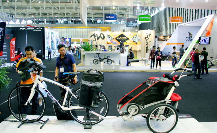 Ouverture du Salon Asiatique du Vélo à Nanjing