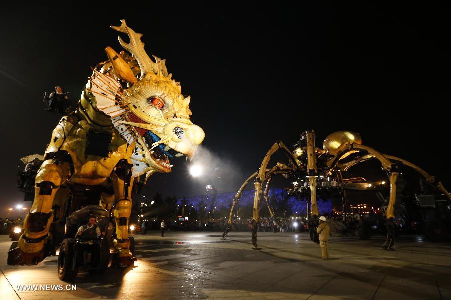 Le public chinois invité à découvrir un spectacle français "Long Ma, l'esprit du cheval dragon" 