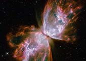 Hubble capture la mort d'une étoile dans la Nébuleuse du Papillon