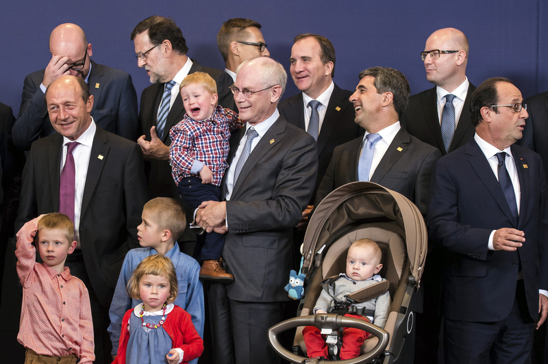 Le petit-fils d'Herman van Rompuy vedette du Sommet des dirigeants de l'UE