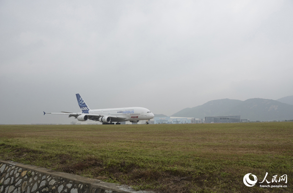 Un Airbus au salon aéronautique de Zhuhai