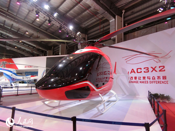 L’hélicoptère AC3X2