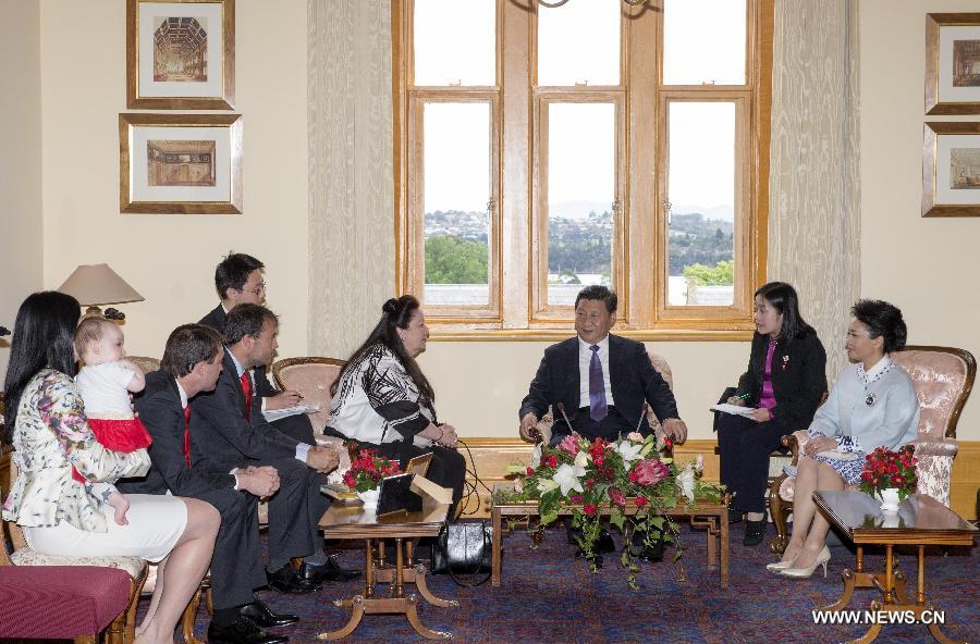 Xi Jinping rend visite à la famille d'un vieil ami australien en Tasmanie