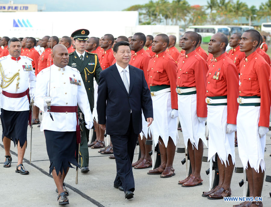 Le président chinois aux Fidji pour renforcer les relations avec les pays insulaires du Pacifique