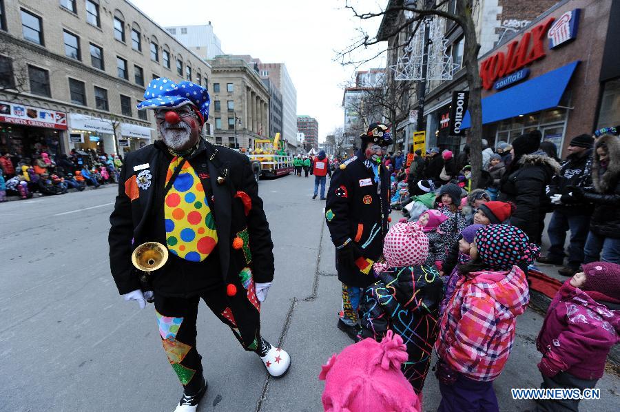 Photos - Défilé du Père Noël à Montréal