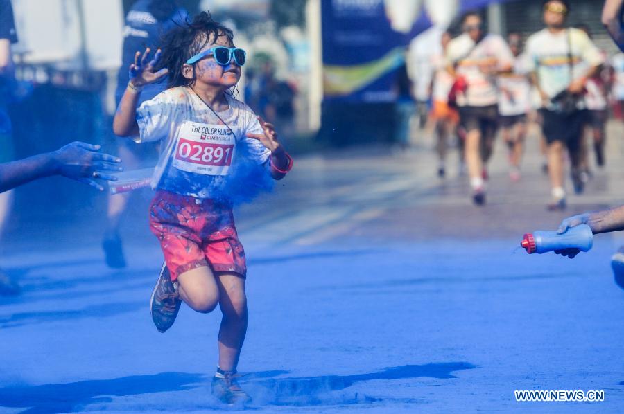 Photos - la "Color run" à Jakarta