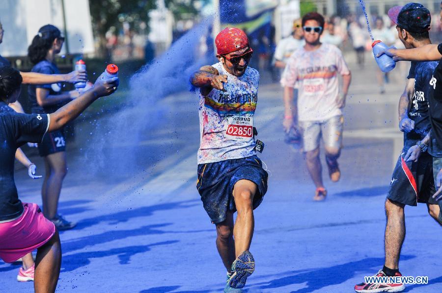 Photos - la "Color run" à Jakarta