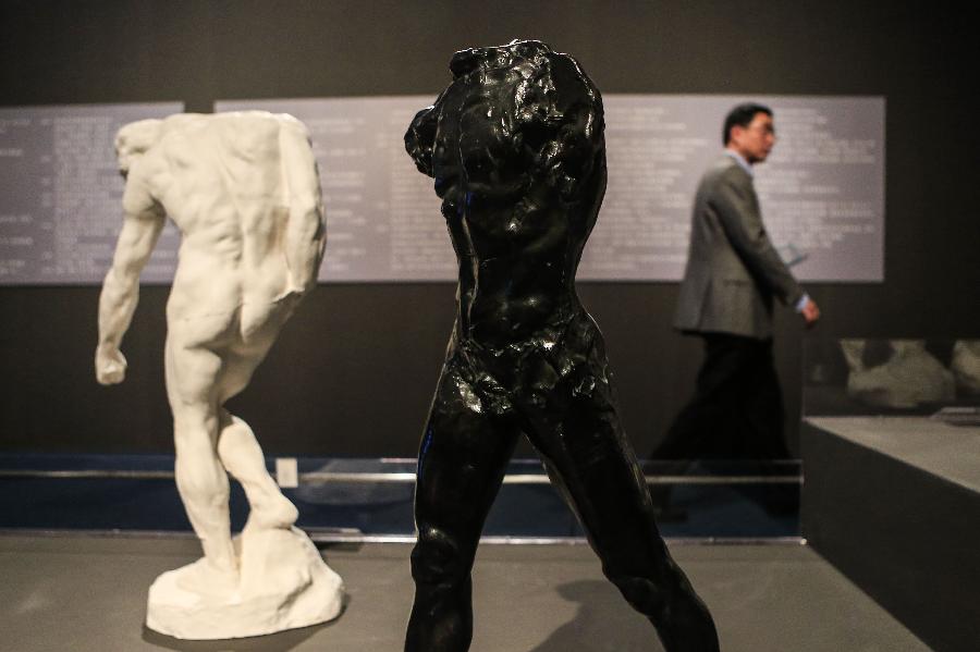 Le Musée national de Chine accueille une exposition d'oeuvres de Rodin 