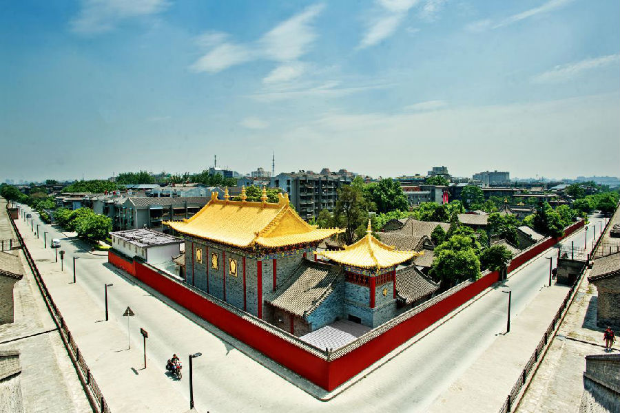 Le Temple tibétain impérial Guangren de Xi'an