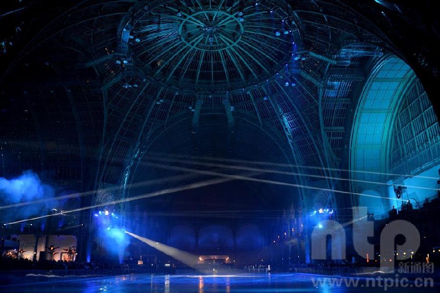 Le plus grand patinoire du monde au Grand Palais 