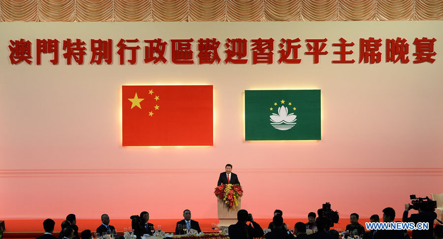 Le président chinois Xi Jinping exprime sa confiance dans l'avenir de Macao