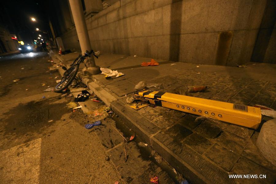 Shanghai : 35 morts dans une bousculade lors du Nouvel An