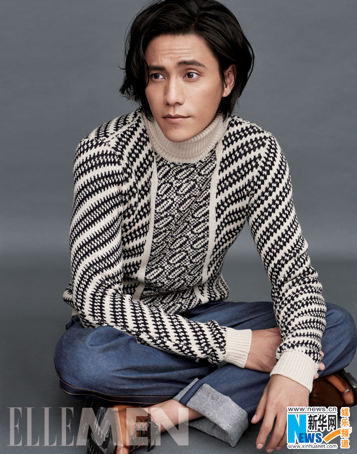 Chen Kun pose pour ELLE