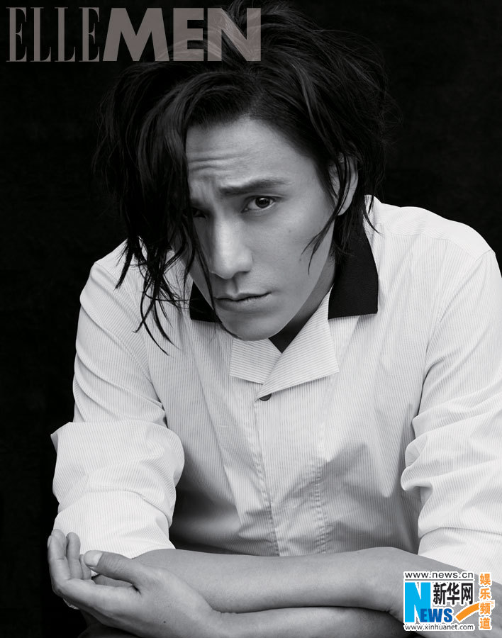 Chen Kun pose pour ELLE