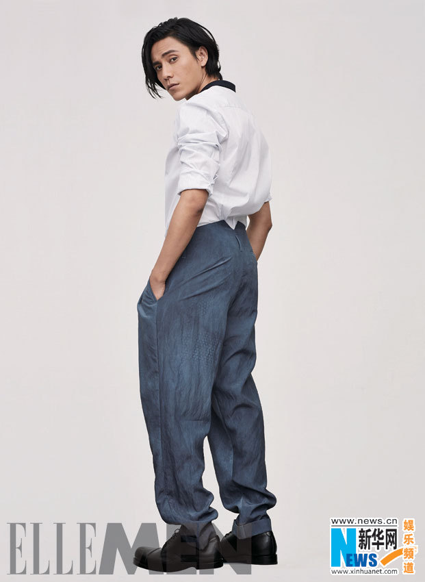 Chen Kun pose pour ELLE