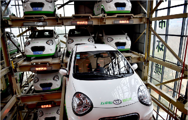 C’est en vogue : louer une voiture électrique à Hangzhou