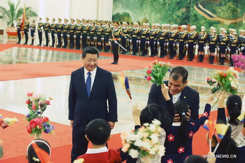 La Chine et l'Equateur établissent un partenariat stratégique